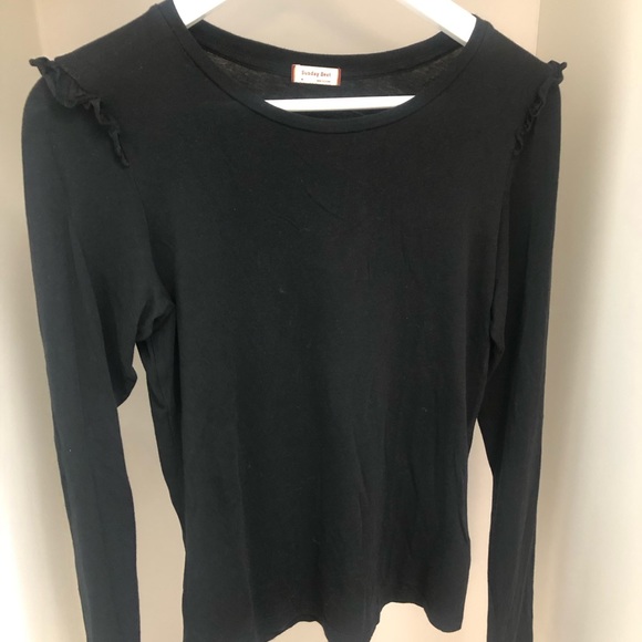 Sunday best long sleeve shirt with ruffled shoulder details - Picture 3 of 5